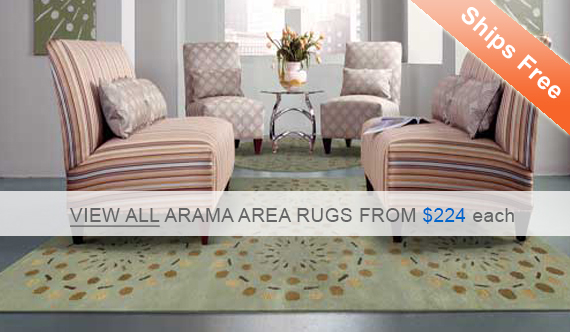 Arama Area Rugs - Boutique Collection - Henna