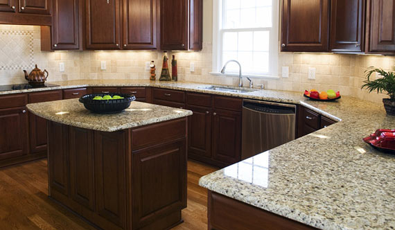 Centaur Granite Countertops - Venetian Gold