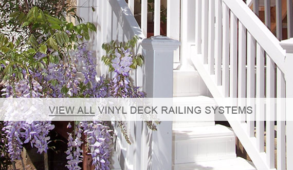 Longevity Vinyl Deck Railings