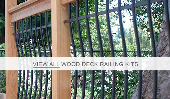 RailSimple Wood Deck Railings