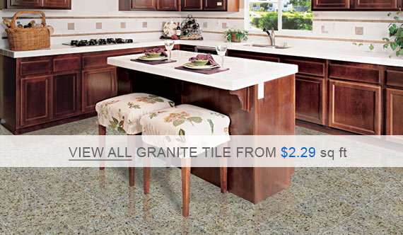 Granite Tile - New Venetian Gold