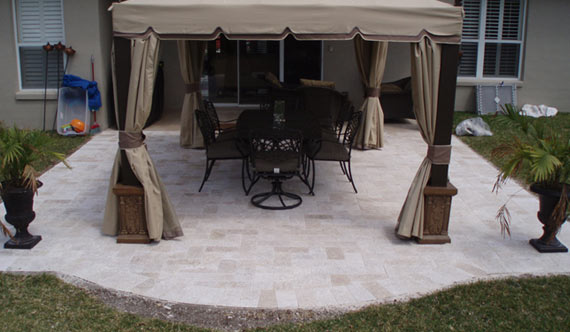 Travertine Pavers Ivory