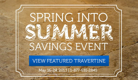 Spring into Summer Savings Event