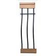RailSimple Tuscany Series Wood Railing Kits
Cedar - Curved Black Baluster / 42" Stair Kit (32" Balusters) / 8'