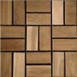 Kontiki Kontiki Teak Interlocking Tiles<br>Mosaic
Mosaic / 12"x12"x1"
