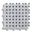 Kesir Kesir Travertine Mosaics Marble Series <br> Carrara Basketweave
Turkish Carrara Basketweave / 1"x2" / Polished