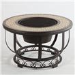 Kontiki Mosaic Fire Pits 
Umbria 36" Mosaic Fire Pit and Beverage Cooler Table
