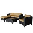 Kontiki Patio Furniture - The Ritz Sunbrella Series
4 Piece Sofa Set