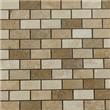 Kesir Travertine Mosaic
Mixed Beige Walnut Noce - Honed / 1"x2"